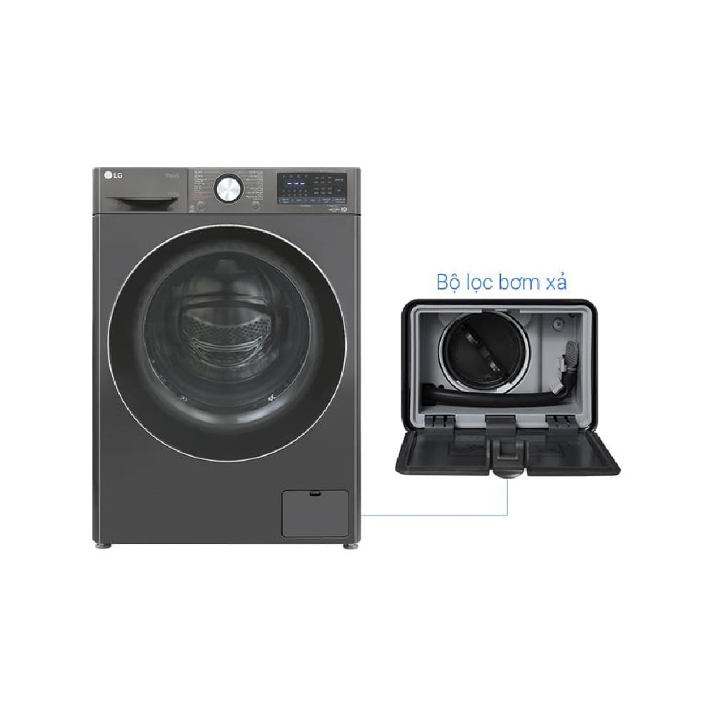 Máy giặt sấy LG Inverter giặt 11 kg - sấy 7 kg FV1411D4B